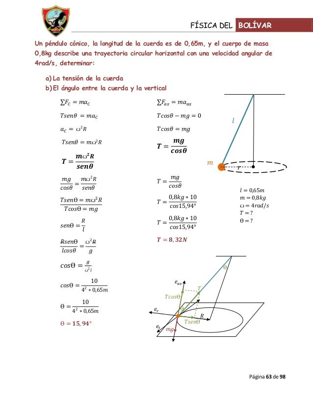 Pendulo conico pdf