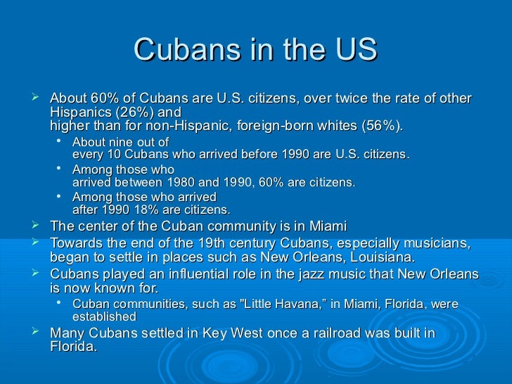 Cuban immigration