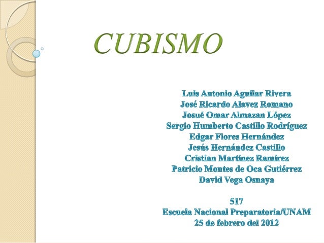 Cubismo Cubismo