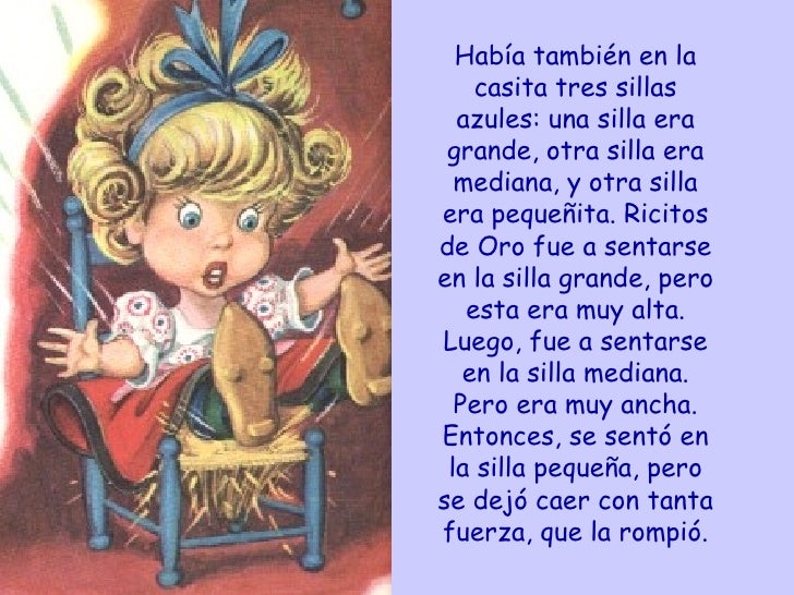Cuento Ricitos De Oro