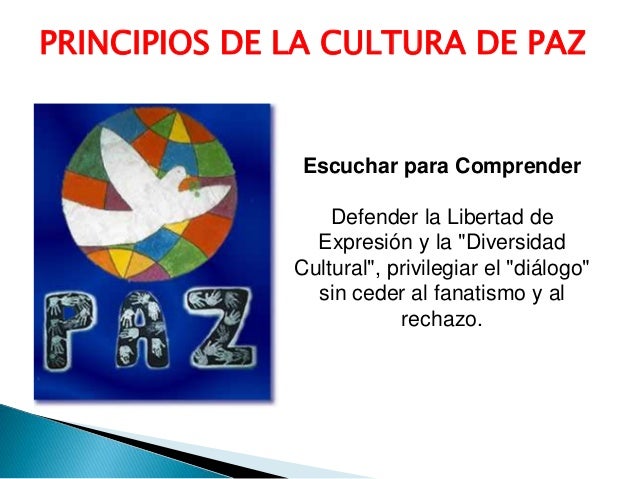 Cultura de paz