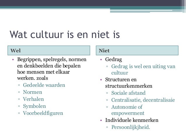 Cultuur en projectmanagement 2014