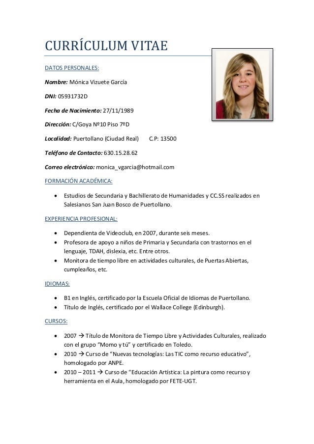 currículum
