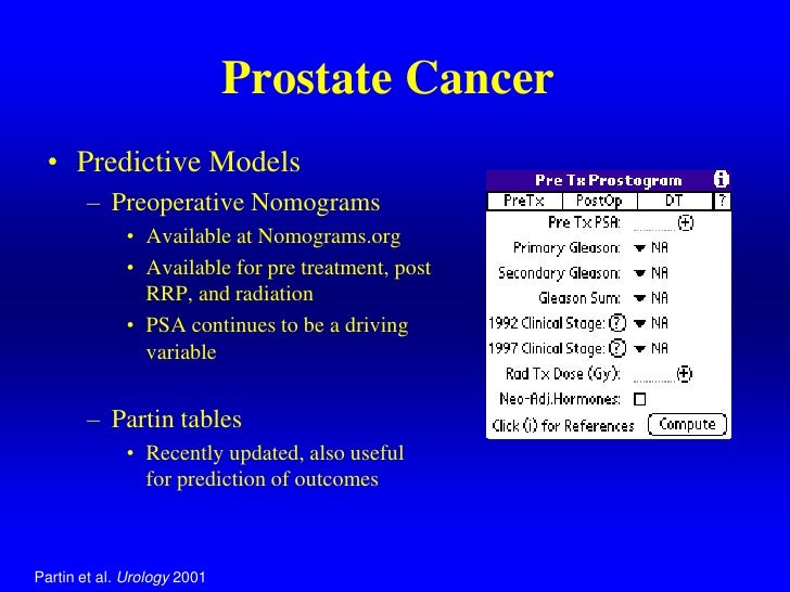 Current Diagnosis And Management Of Prostate Cancer