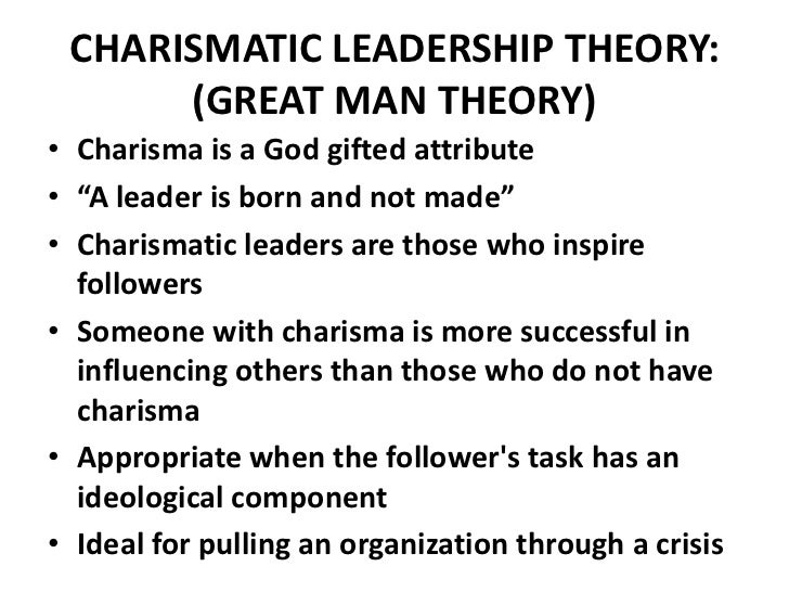 Charismatic leadership essay