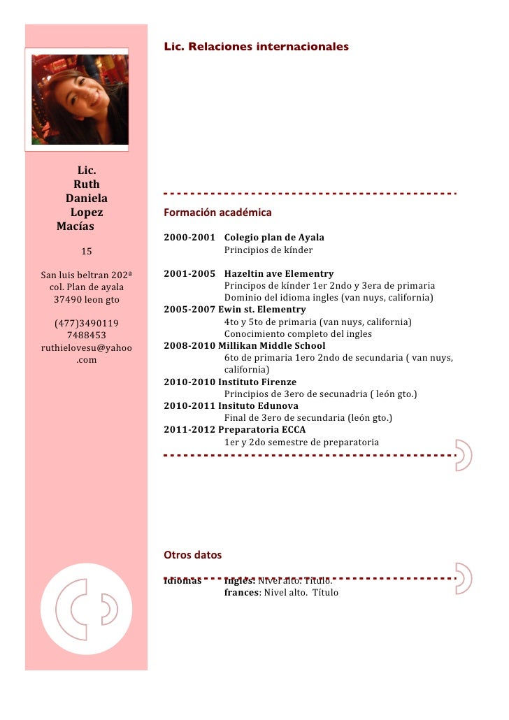 curriculuum vitae