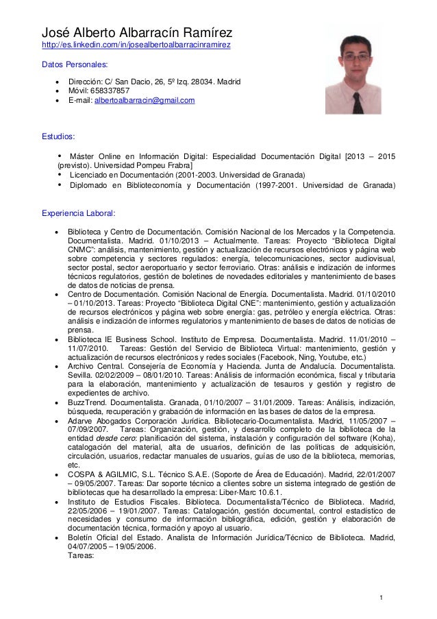 Curriculum vitae bibliotecario 05 image