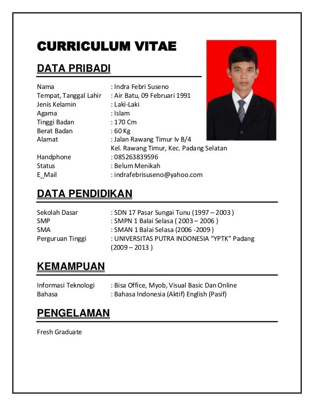 How To Make Curriculum Vitae For Thesis