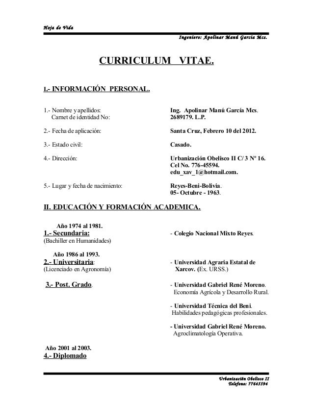 curriculum vitae 1 1 638