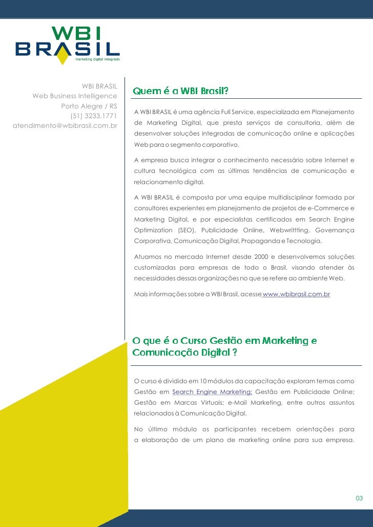 Curso marketing brasilia