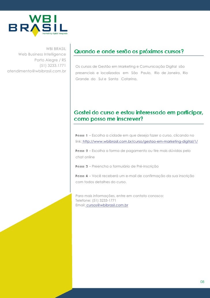 Curso marketing brasilia