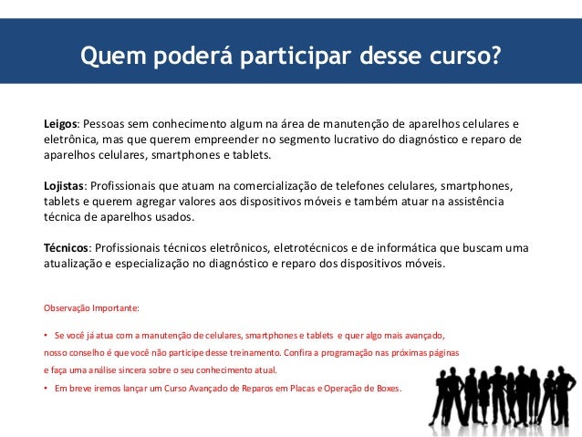 Curso tecnico de celulares