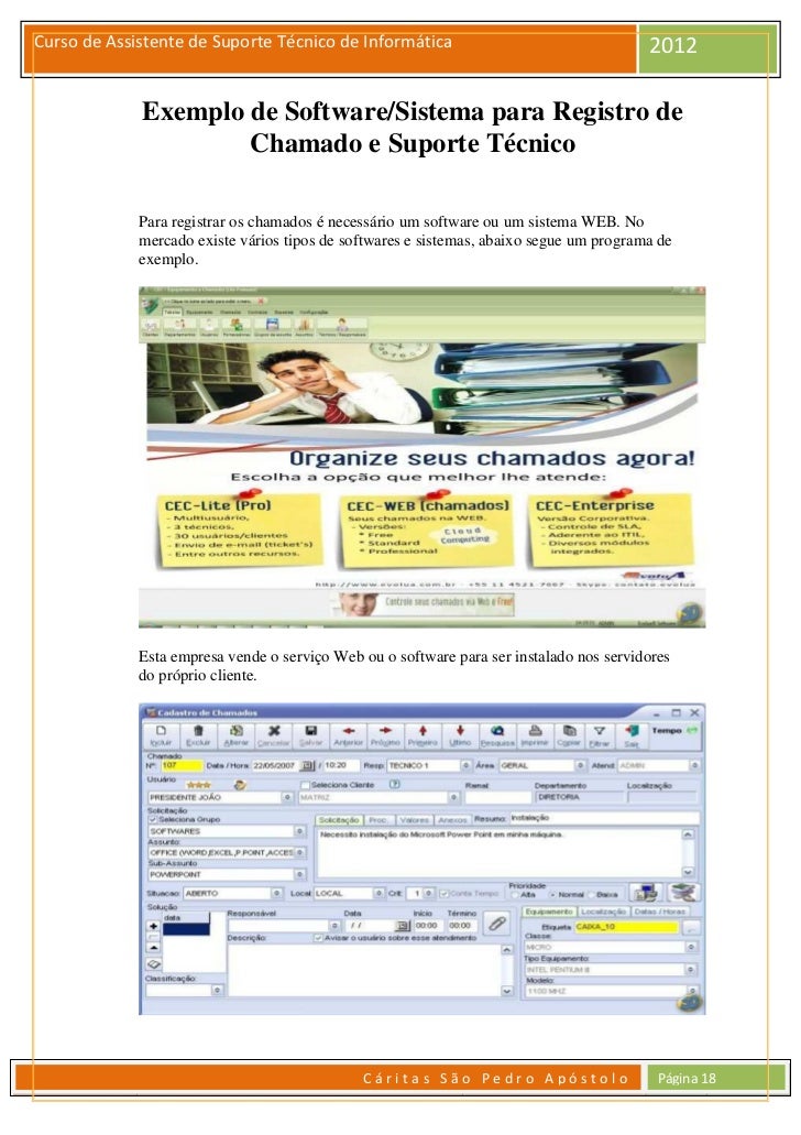 Curso de tecnico de informatica