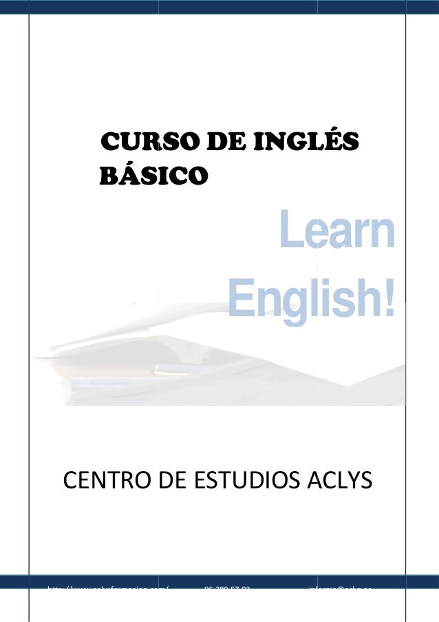 Curso de ingles gratis download