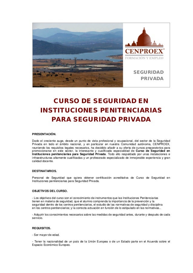 Cursos seguro