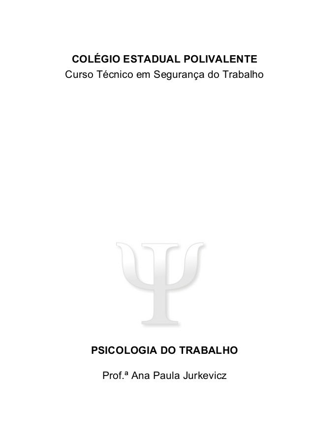 Curso tecnico em seguranca do trabalho bh