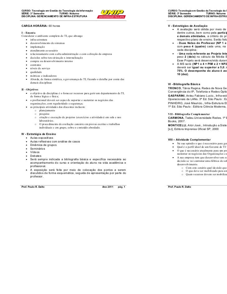 Curso gestao da informacao
