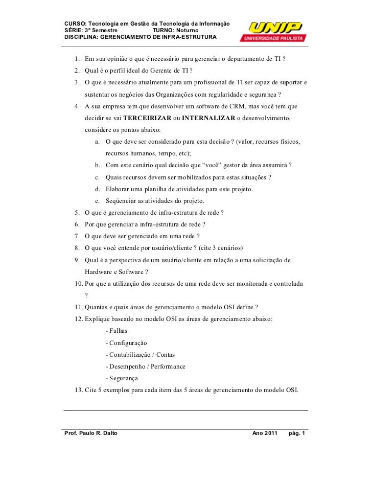 Cursos tecnologia da informacao