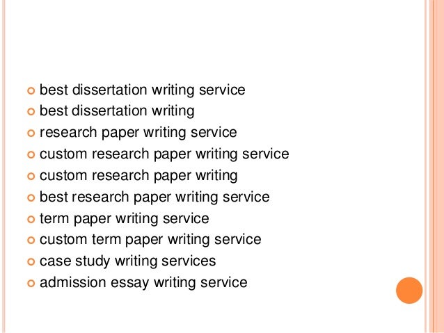 Top Quality Custom Dissertation Writing Services for Phd, Thesis