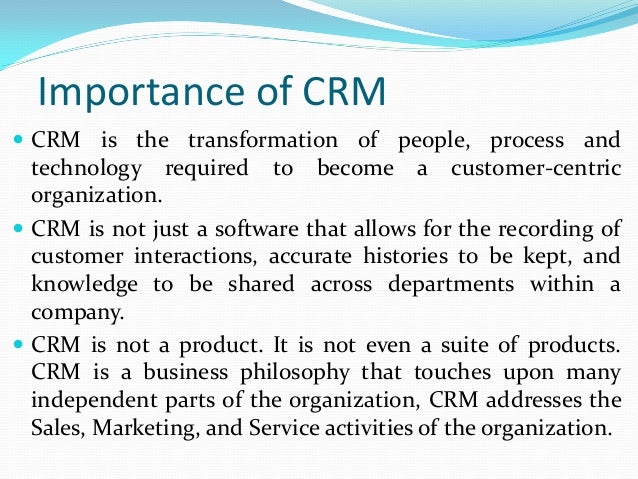 Customer relationship management thesis topic