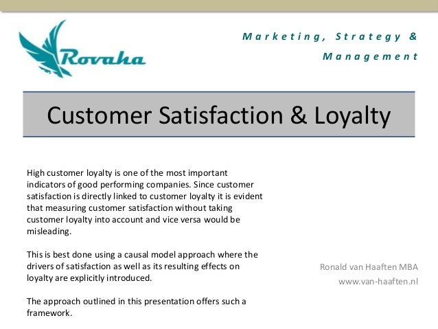 literature review of customer satisfaction and loyalty