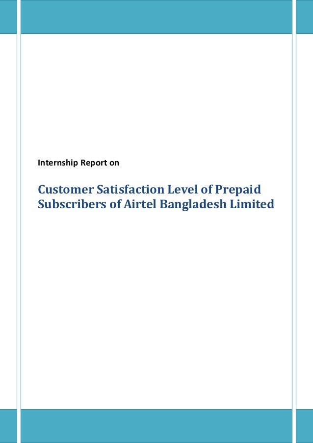 Customer satisfaction level