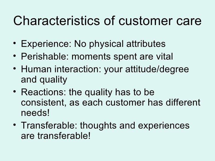 what is good customer service skills