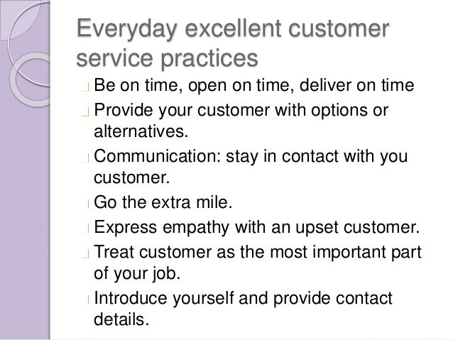 How Would You Provide Customer Service Customer Service Training