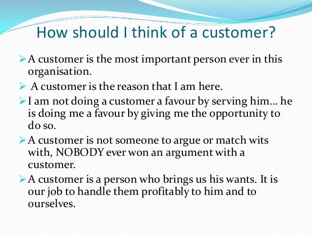 Essay on why customer service is important