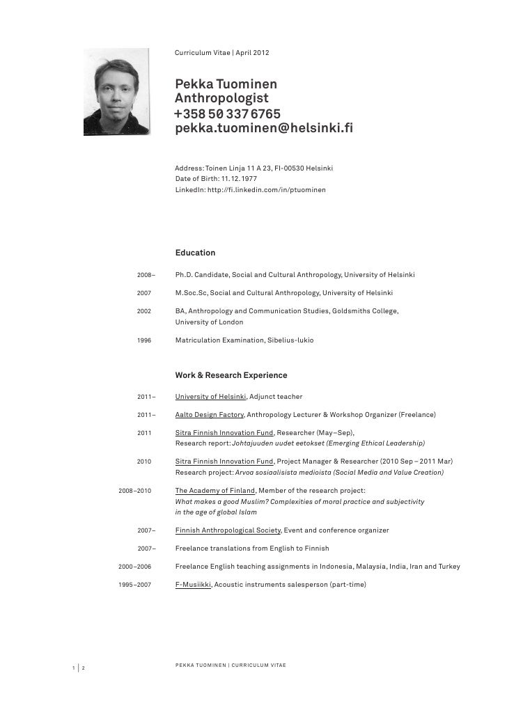 resume sales person