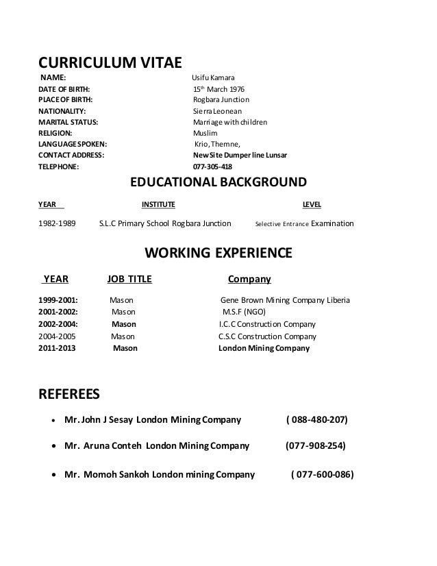 curriculum vitae order of dates www feuerwehr annaberg curriculum vitae order