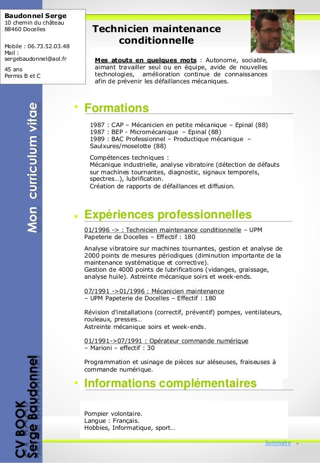 Exemple Cv Technicien Reseau Informatique listes des fichiers et notices PDF 