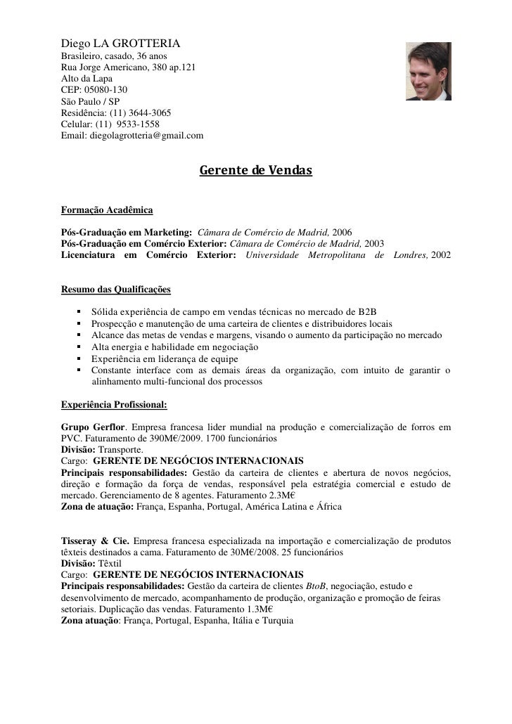 Curriculum vitae vendas image