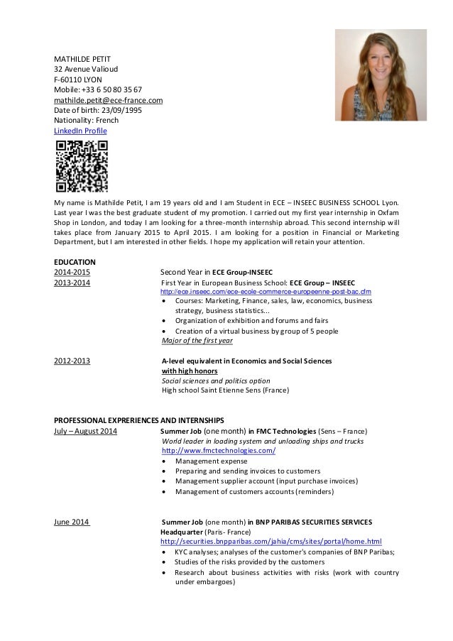 french resumes magdalene project org french resumes