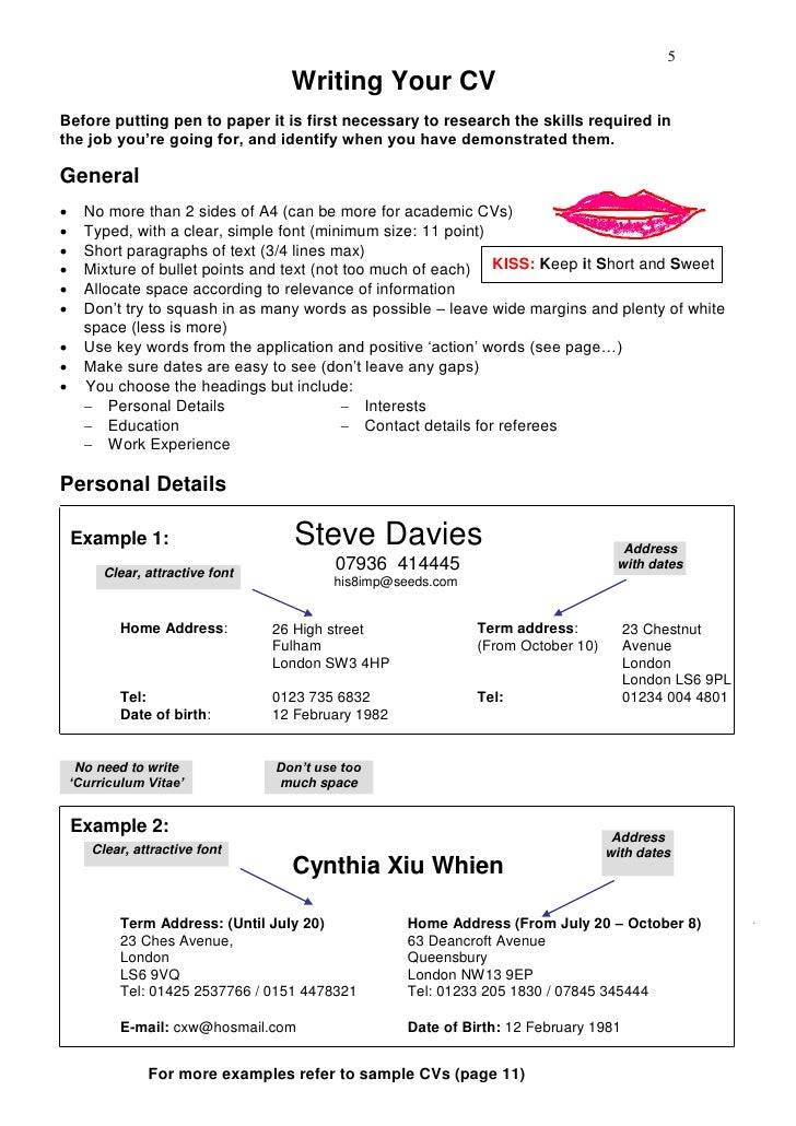 Cv And Cover Letter Surrey Uni Cv And Cover Letter Surrey Uni