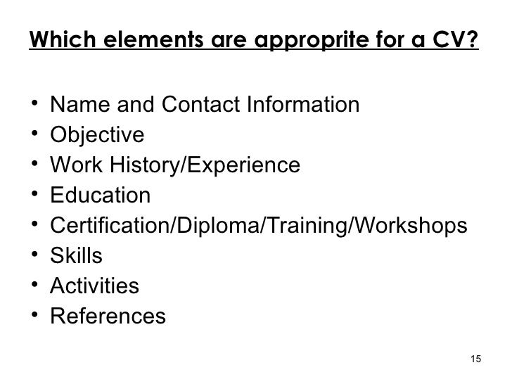 functional resume vs chronological