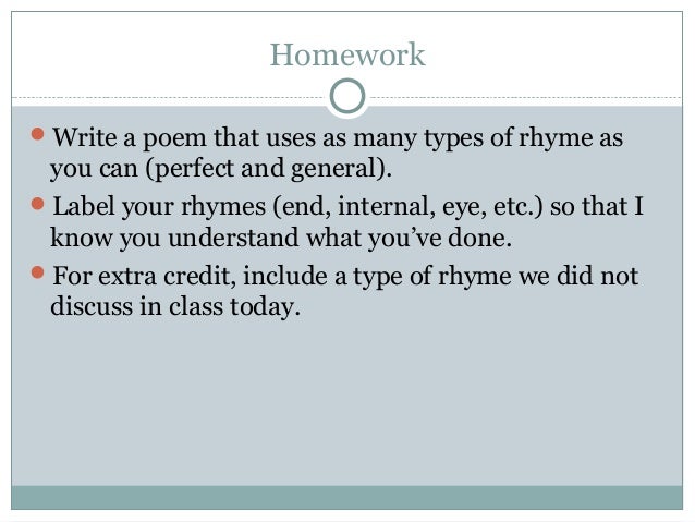Funny poems about homework image