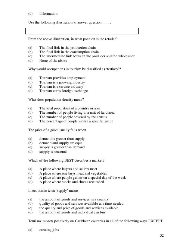 Essay questions & answers cape sociology