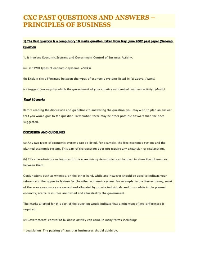 Paper 1 Management Principles and Business Finance