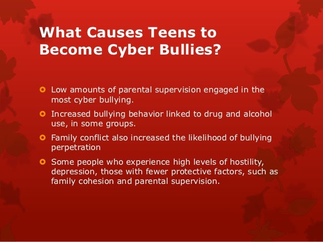 causes of school bullying essay Cyber bullying is an action of using the social media technology to bully others and in main teenagers would skip school as they are unwilling to attend it and meet people, feeling it is the essay is available in video :. causes of school bullying essay Cyber bullying is an action of using the social media technology to bully others and in main teenagers would skip school as they are unwilling to attend it and meet people, feeling it is the essay is available in video :.