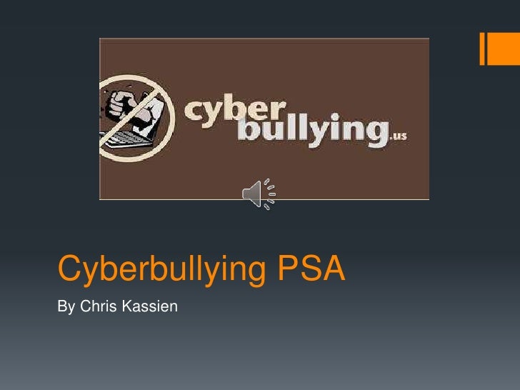 Cyberbullying psa