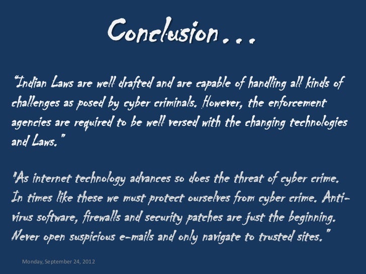 Essay cyber crime