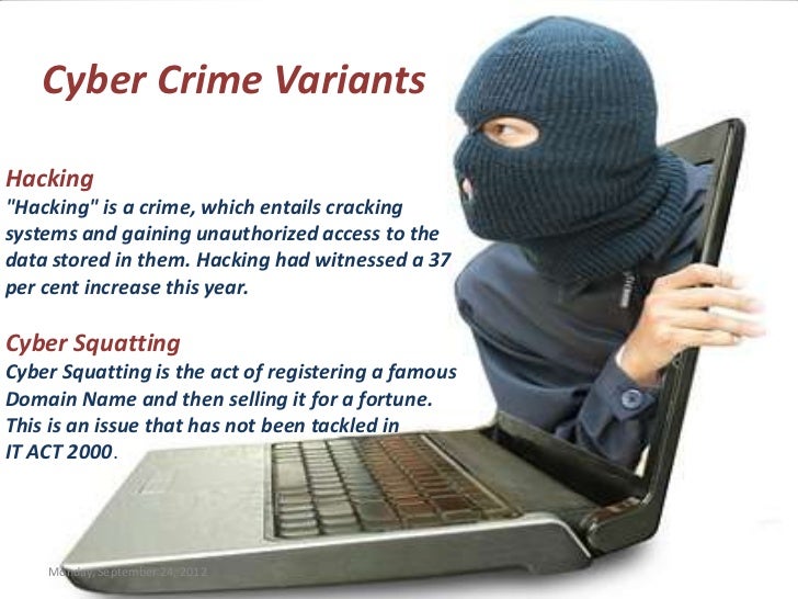 What is a cyber crime? Indian Legal System