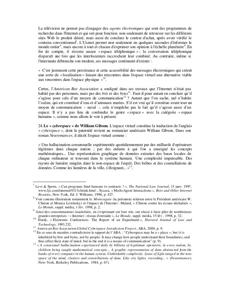 Dissertation sur le respect