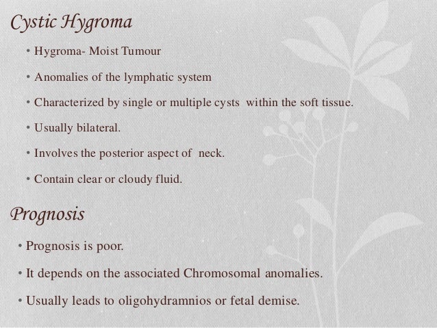Cystic hygroma dt-2