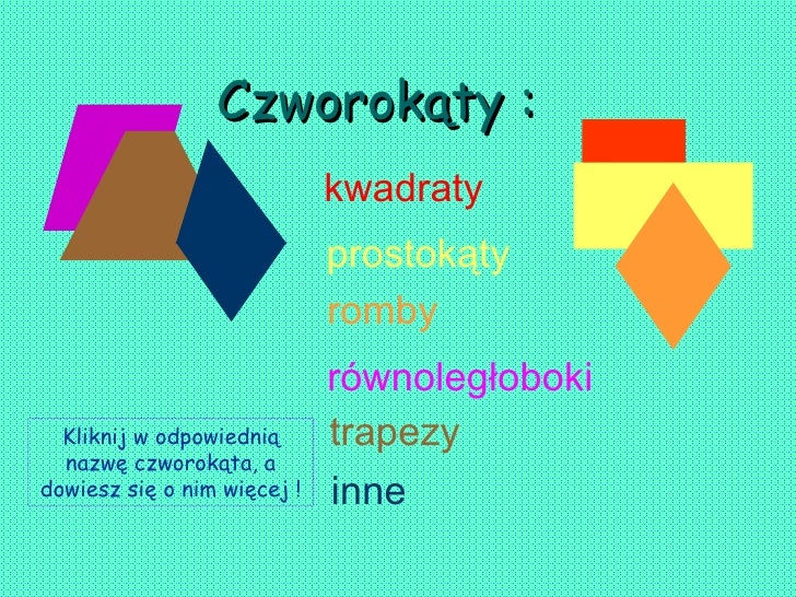 własności czworokątów
