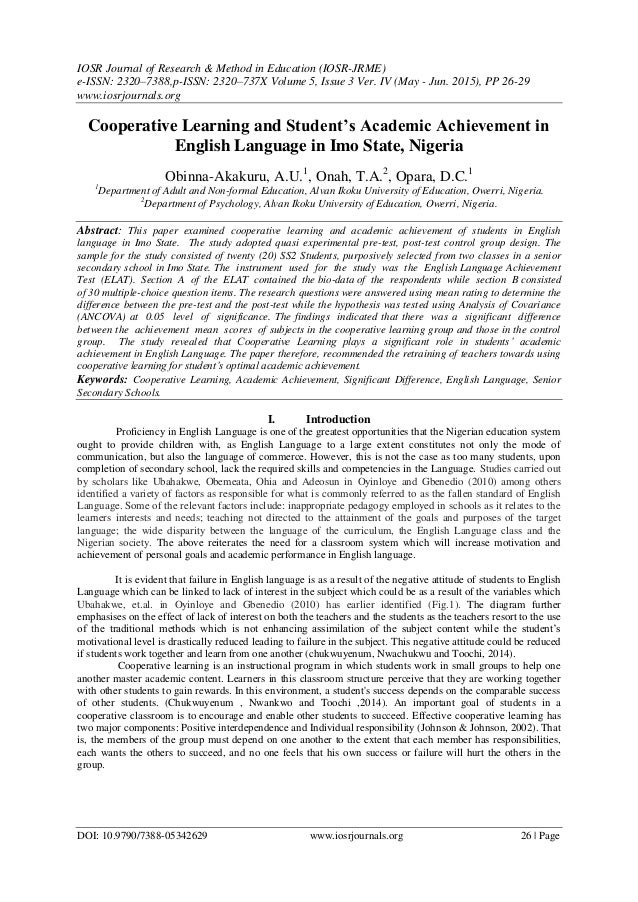 action research paper cooperative learning action research paper cooperative learning