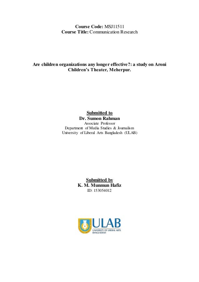Team communication research paper