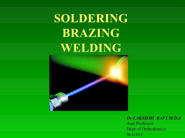 dental soldering