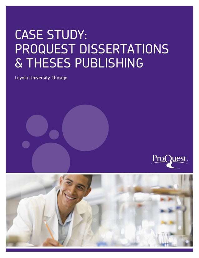 ProQuest - Dissertations | Submit Dissertations and Theses